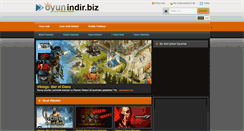 Desktop Screenshot of oyunindir.biz